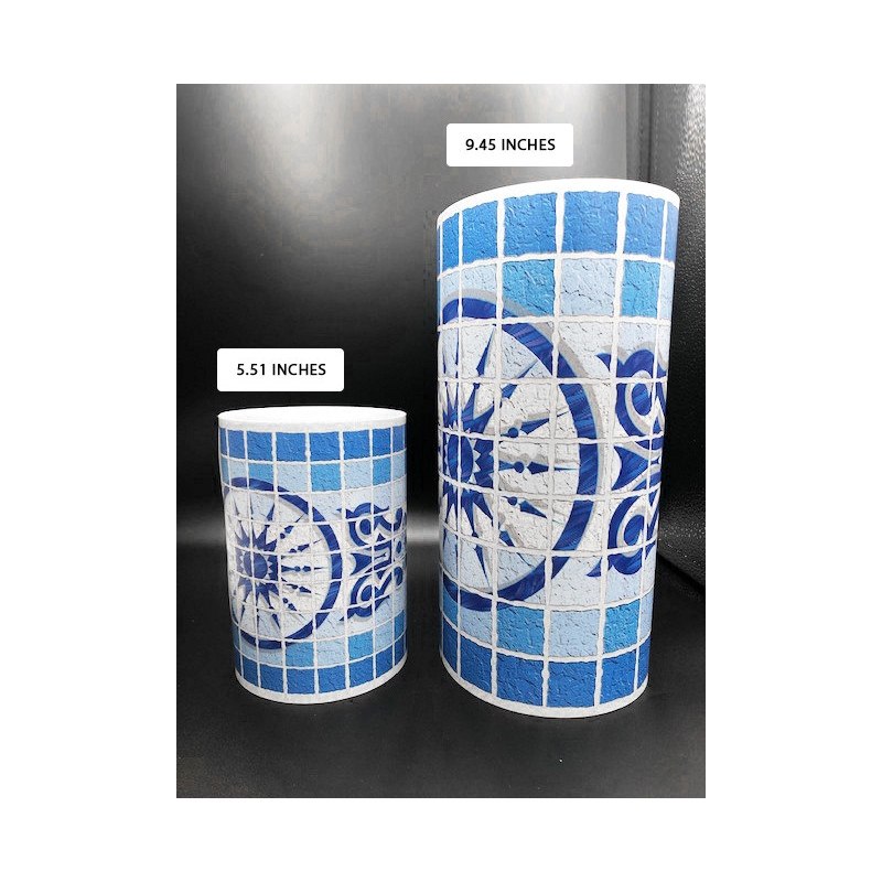 Frise adhésive sirius piscine 14 ou 24 cm sur 5m