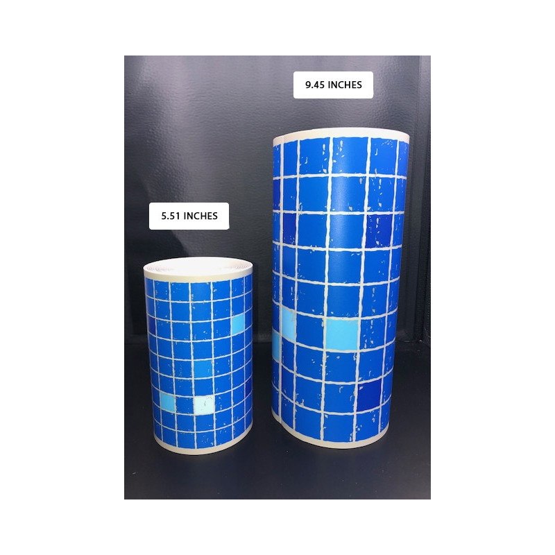 Friso Mosaico adhesivo - Friso para piscina