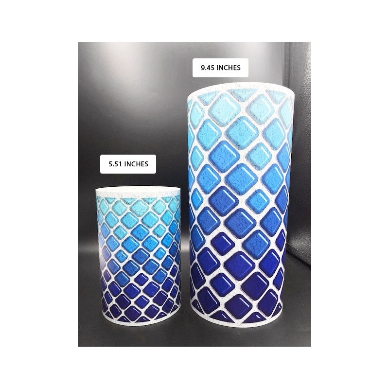 Adhesive Crystal Pool Border - swimming pool frieze