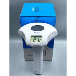 Solar pool thermometer
