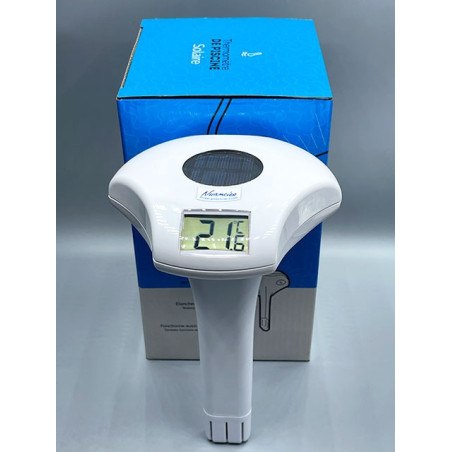 Termómetro solar para piscina