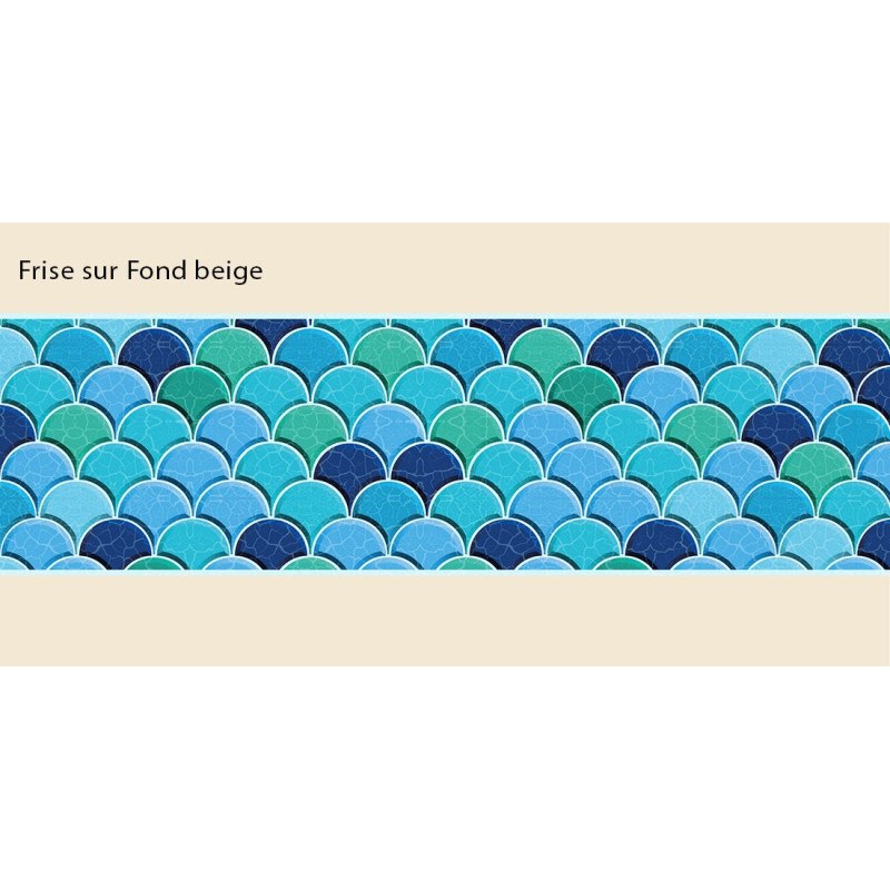 Friso Boreal adhesivo - Friso para piscina