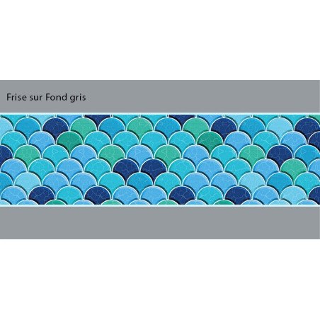 Friso Boreal adhesivo - Friso para piscina