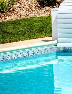 Frise autocollante Summertide piscine 14 ou 24 cm sur 5m 2