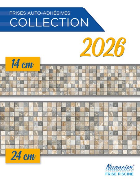 Fregio Terra Nova adesivo - Fregio per piscine