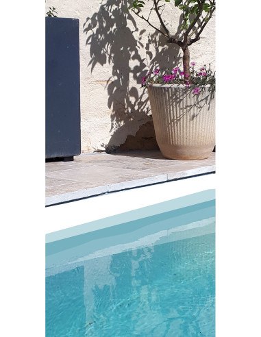 Adhesive Pool Border - swimming pool frieze