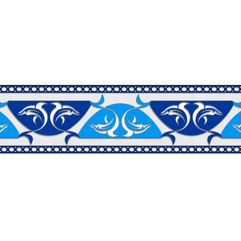 Frise Dolphin Auto-adhésive