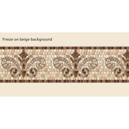 Fregio en pierre Beige adesivo
