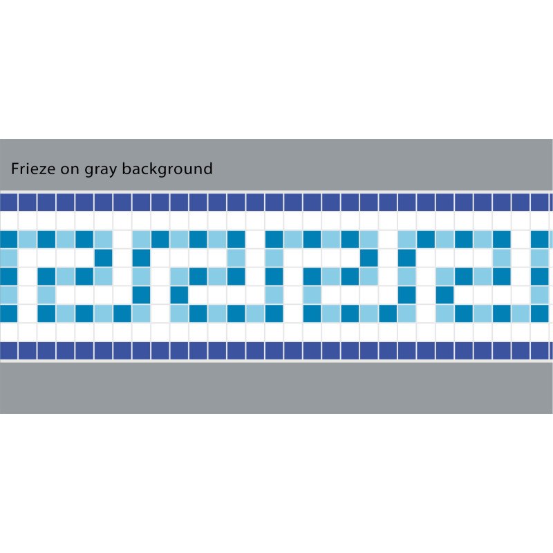 Fregio Odyssee Blue adesivo