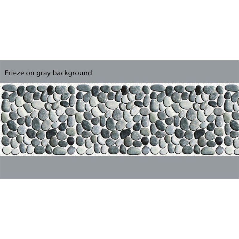 Adhesive Pool Border White Shingle