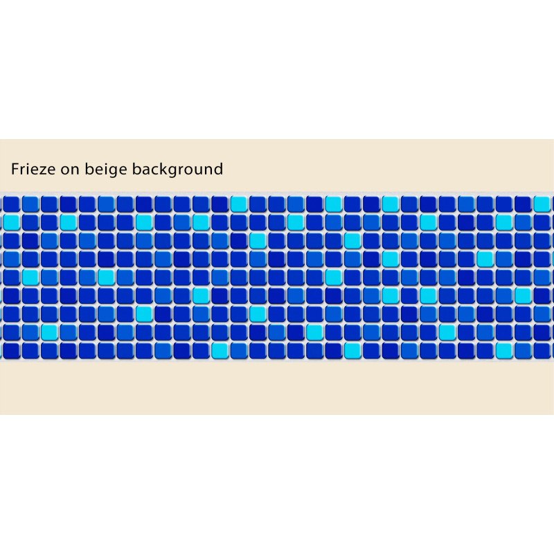 Adhesive Pool Border Sapphire