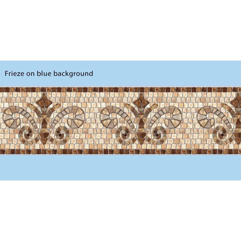 Adhesive Pool Border Stone Beige