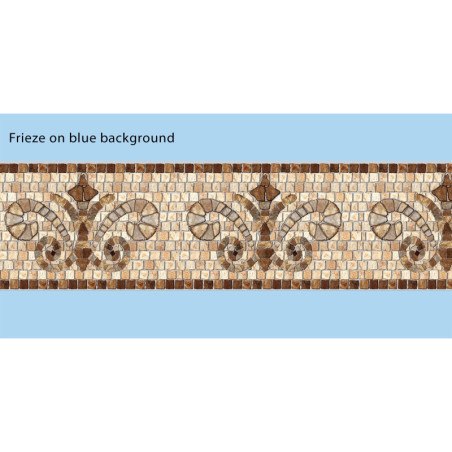 Adhesive Pool Border Stone Beige