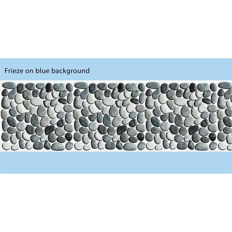 Adhesive Pool Border White Shingle