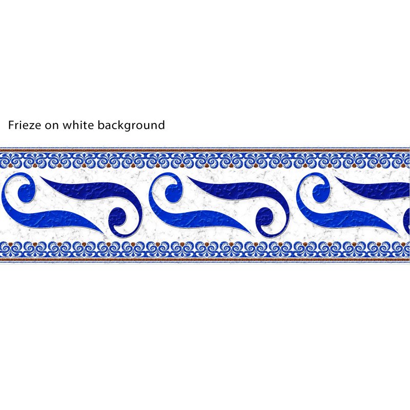 Fregio Alessandria adesivo