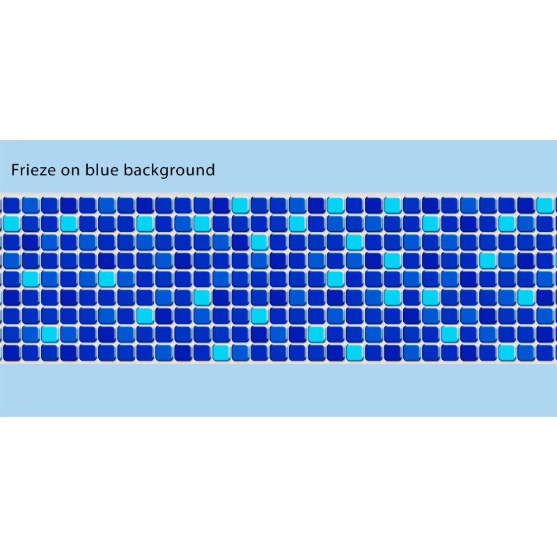 Adhesive Pool Border Sapphire