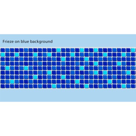 Adhesive Pool Border Sapphire