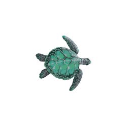Green turtle - swimming pool decoration