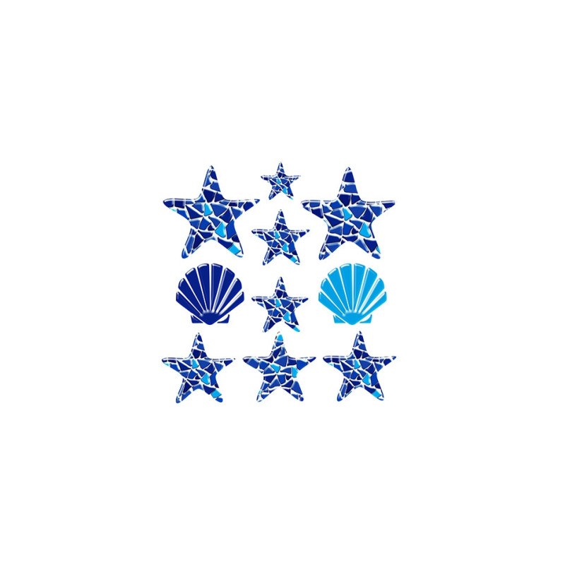 Estrellas y conchas mistral - Decoración para piscina